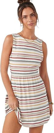 O'Neill Brye Stripe Womens Dress ed : SM (US 1-3), Elastane/Viscose