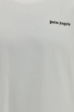 Palm Angels Mens T-Shirt 3-Pack Off White-Black Cotton T-Shirts White/black And Polos