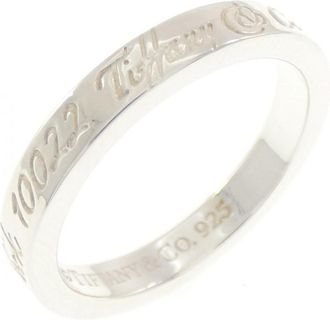 Tiffany & Co. Silver Silver 925 Band Ring (Pre-Owned)