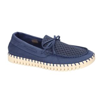 Ilse Jacobsen Schoenen, Heren, Blauw, 45 EU, Tullip Sailor Shoe