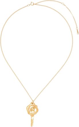 ALIGHIERI the key to the library necklace - Gold