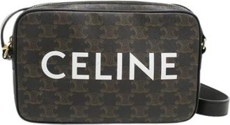 Celine Pre-owned Cross Body Bags, male, Brown, Size: ONE SIZE Pre-owned Vintage Messenger Bag