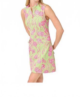 Lilly Pulitzer Luxletic Catarina Dress In Pistachio Macaron Alina