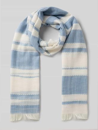 b.young B.Young Schal mit Fransen Modell VIOBBY in Hellblau, Gr&ouml;&szlig;e 1