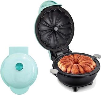No Brand M&aacute;quina Para Hacer Pasteles - Mini M&aacute;quina Para Hacer Pasteles Y Pan - Electrodom&eacute;stico Compacto Para Hornear Pasteles Y Panecillos Caseros - 350 Vati