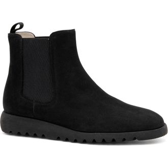 Amalfi By Rangoni Elios Platform Chelsea Boot in Black Long Beach at Nordstrom, Size 9.5