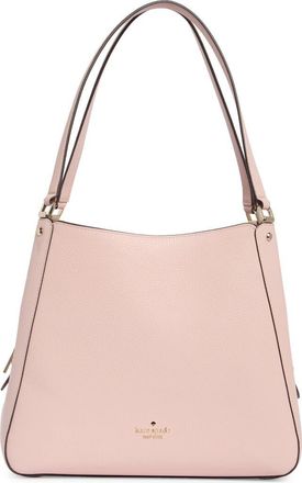Kate Spade New York leila medium shoulder bag in Rose Smoke at Nordstrom Rack