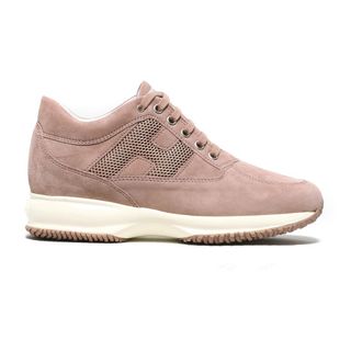 Hogan Interactive Suede Rosa Trainers