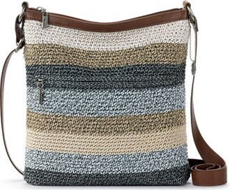 The Sak Lucia Crossbody Hand Crochet Bag in Desert Stripe at Nordstrom