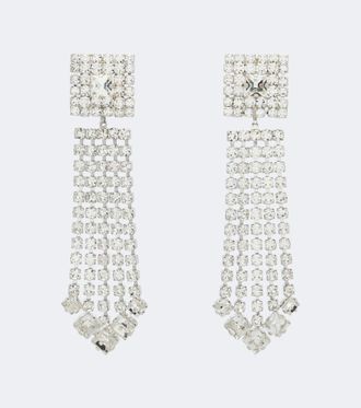 Magda Butrym Crystal-embellished drop earrings