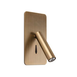 Faro Barcelona Suau Led Aplique De Pared Bronce 62104