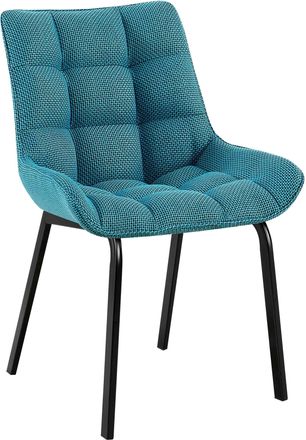 Clp Silla De Comedor Saranda Turquesa Tela