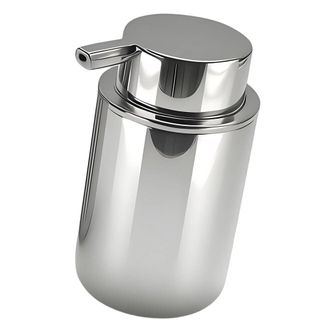 OEM Dispensador De Loci&oacute;n Recargable De Acero Inoxidable - Plateado