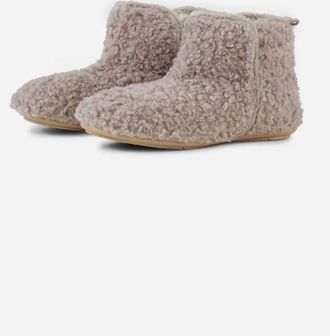 Ilse Jacobsen Womens Cosy Ankle Boots In Atmosphere Wheat