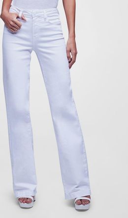 L'agence Clayton High Rise Wide-Leg Jeans