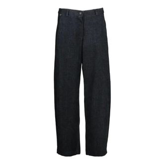 Am&eacute;lie & Am&eacute;lie Pantaloni Lana - - Trousers - Donna - Nero - XL