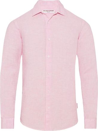 Orlebar Brown Camicia Giles - Rosa