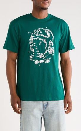 Billionaire Boys Club Gems Cotton Graphic T-Shirt in Rain Forest at Nordstrom Rack, Size Xxx-Large