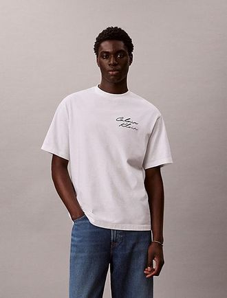 Calvin Klein Relaxed Script Logo T-shirt