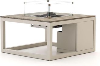 Cosi raw lounge vuurtafel 100x100x55cm