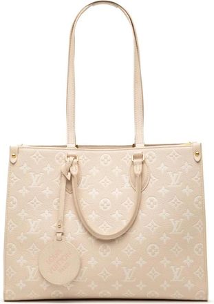 Louis Vuitton Pre-owned Elegante Leren Tote Bag - Dames - Vintage Shopper - Bruin - ONE Size - Leer - Vintage