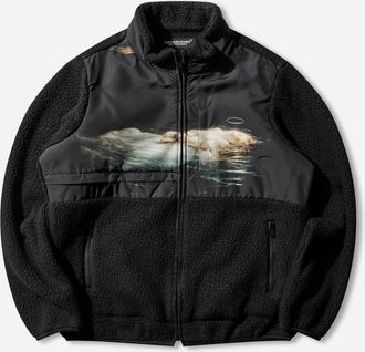 Undercover Men s The Young Martyr Polartec Boa Fleece Jacket Black