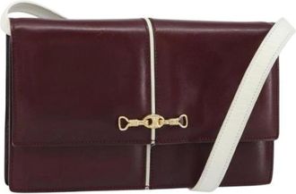 Celine Pre-owned Cross Body Bags, female, Red, Size: ONE SIZE Pre-owned Vintage Cross Body Bag