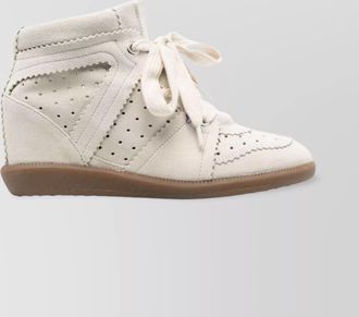 Isabel Marant ankle sneakers in calf suede