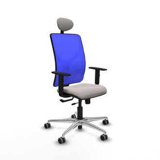 Piqueras y Crespo Silla De Oficina Piqueras Y Crespo Motilla Negro Soporte Lumbar