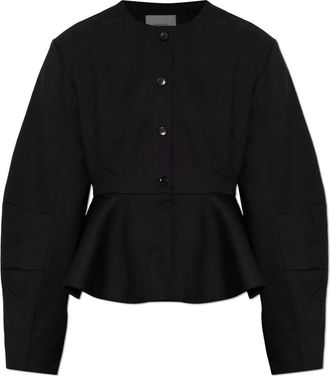 Gestuz Dames, Jassen, Zwart, Maat: M Viscose