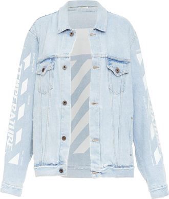 Off-white Virgil Abloh Temperature print jacket