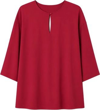 Max Mara Mujer, Blusas y Camisas, Rojo, Talla: S