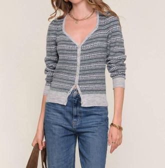 Heartloom Ginni Knit Cardigan In Heather
