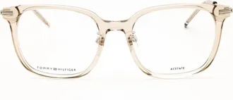 Tommy Hilfiger TH2115F Clear Demo Lens Eyeglasses - Beige