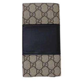 Gucci Pre-owned Vintage Lange Portemonnee (Bi-fold) - Heren - Vintage Accessoires - Beige - ONE Size - Leer - Vintage