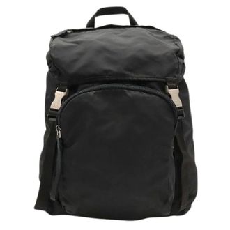 Prada Pre-owned Zaino in Nylon V135 - - Pre-owned - Donna - Nero - ONE SIZE