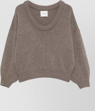 Lisa Yang cashmere off-shoulder sweater