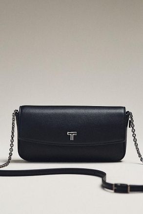 Tumi Leather Chain Crossbody Bag