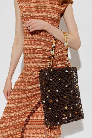 Cult Gaia Mercier Bag, Womens, Brown