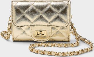 Simons Womens Quilted mini crossbody bag