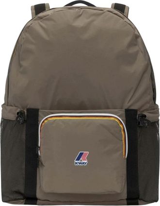 K-Way Laon Rugzak - Heren - Rugzakken - Blauw - ONE Size - Nylon - Tassen