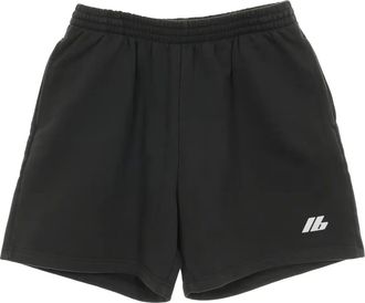 Balenciaga 1910 elasticated-waistband shorts - Black
