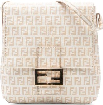 Fendi 2010-2025 Zucchino Spalmati crossbody bag - Marrone