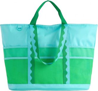 Shiraleah Womens Camden Neoprene Tote Bag In Aqua