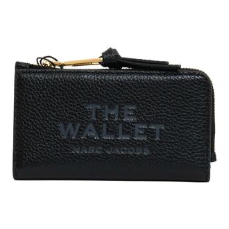 Marc Jacobs Wallets & Cardholders, female, Black, Size: ONE SIZE Leather Slim Wallet