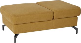 Sit&more Hocker »Percy« Fusshöhe 15cm, mit Klappfunktion, wahlweise in 2 Fussfarben