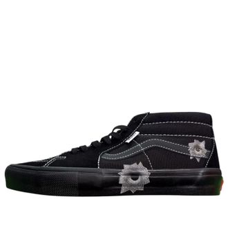 Vans x Supreme Skate Grosso Mid Nate Lowman Black VN0A5KS1BLK