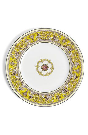 Wedgwood Florentine Bone China Dinner Plate in Citron at Nordstrom