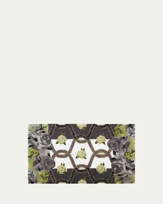 MacKenzie-Childs Really Rosy Rug, 2 x 4