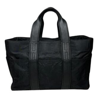 Herm&egrave;s Pre-owned Tote Bags, female, Black, Size: ONE SIZE Pre-owned Vintage Tote Bag